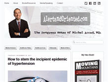 Tablet Screenshot of alertandoriented.com